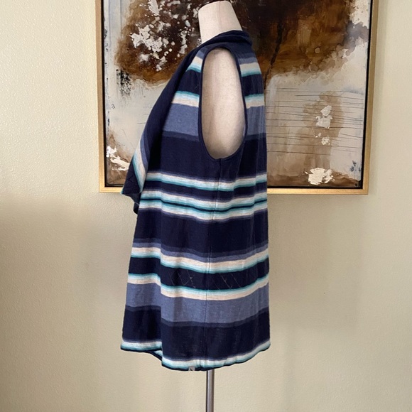 Eddie Bauer Cascade vest open front sweater vest size M 100% cotton BNWT - Picture 13 of 15